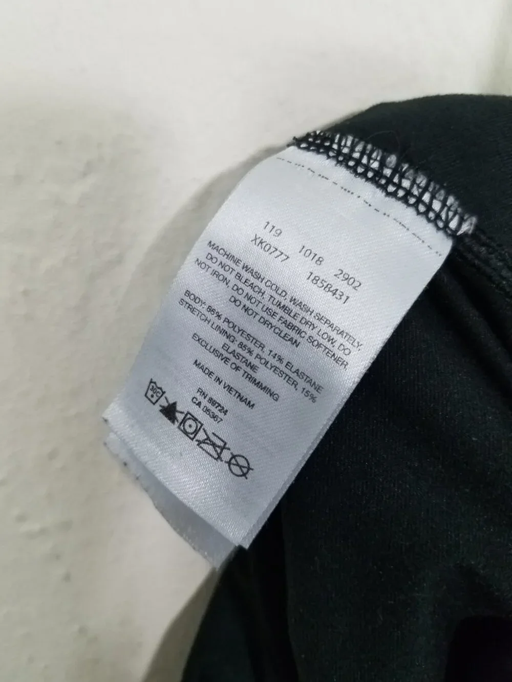 Columbia Pull-On Skirt/Skort Black Size L